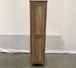 Open Box: Alderson Storage Cabinet (16") - Natural Oak, Black Hardware