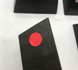 Open Box: Pearce Alternative Legs, Set of 4 - Warm Black Block Foot
