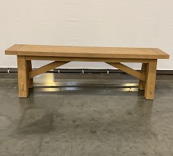 Open Box: Toscana Dining Bench (60"L x 14"W) - Seadrift