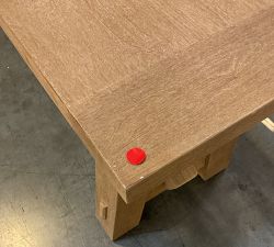 Open Box: Toscana Dining Bench (60"L x 14"W) - Seadrift