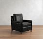 Tyler Roll Arm Leather Recliner