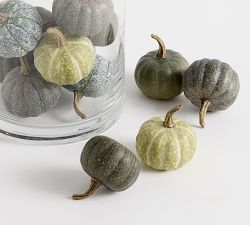 Faux Mini Pumpkin Vase Filler
