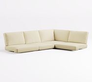 Huntington Square Arm 5pc Sectional Cushion Slipcover Set thumbnail 2