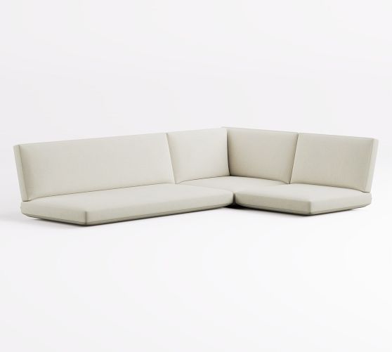 Indio Platform 3-Piece Sectional Cushion