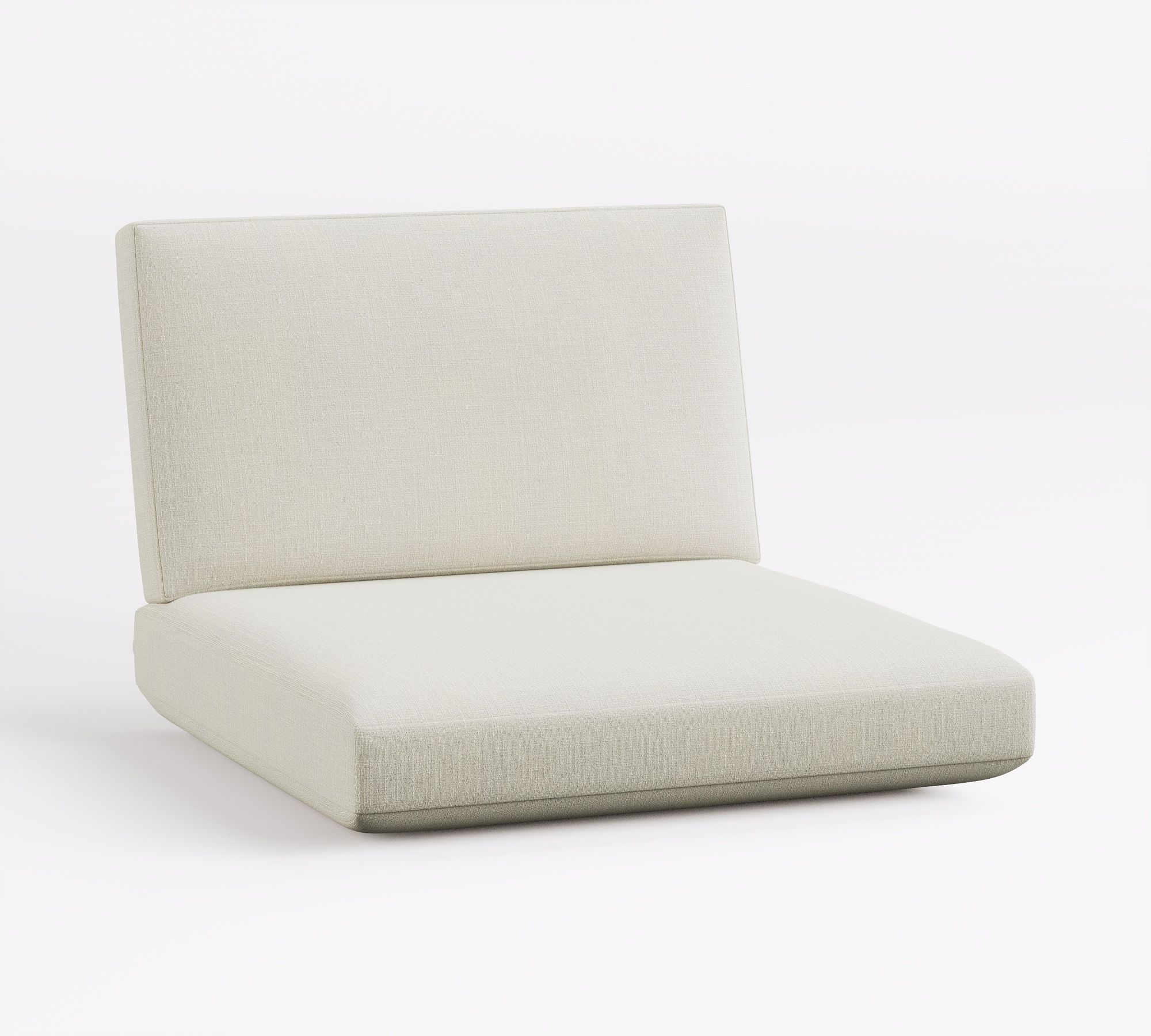 Indio Modern Platform Swivel Lounge Chair Cushions thumbnail 4