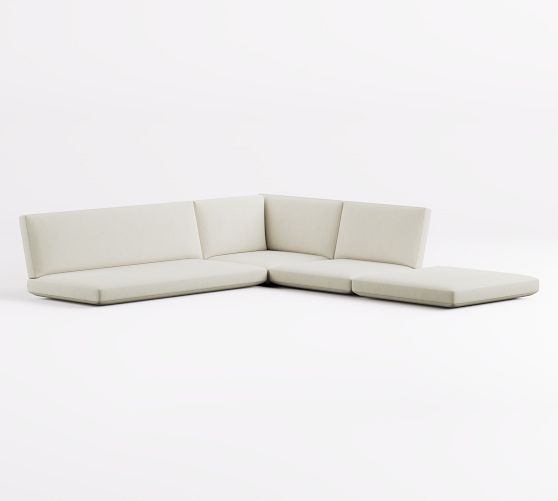 Indio Platform 4-Piece Sectional Cushion