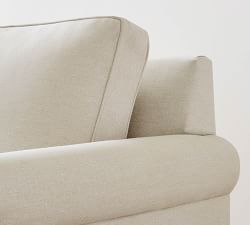 Cameron Roll Arm 3-Piece L-Shaped Sectional (100")