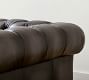 Chesterfield Roll Arm Leather Chair