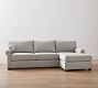 Buchanan Roll Arm Chaise Sectional (94"&ndash;110")