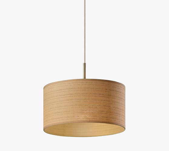 Haven Drum Pendant (15"-20") by Pottery Barn