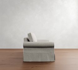 PB Comfort Roll Arm Slipcovered Sofa (68"&ndash;122")