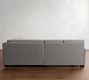 York Roll Arm Deep Seat 3-Piece Wedge Sectional (109")