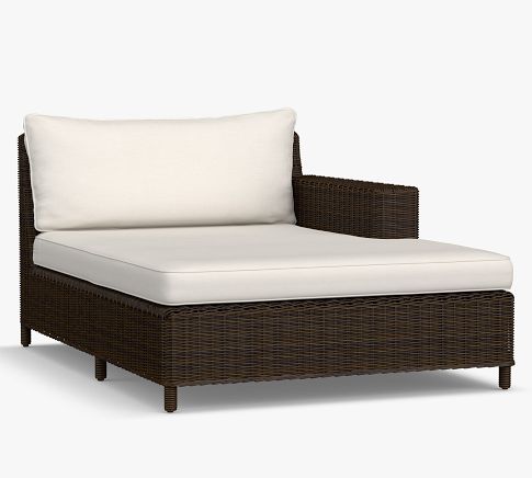 Replacement Right-Arm Double Chaise Cushion