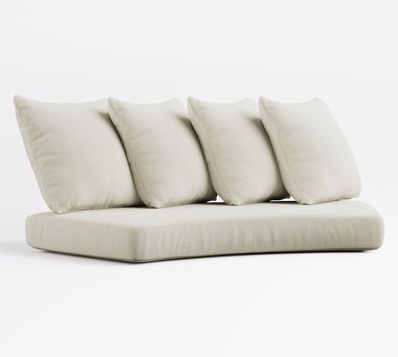 Huntington Rounded Sectional Component Cushion Slipcover