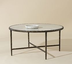 Tavira Round Banswara Coffee Table (35")