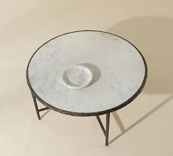 Tavira Round Banswara Coffee Table (35")
