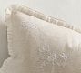 LoveShackFancy Embroidered Bows Pillow Cover
