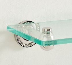 Chris Loves Julia Glass Shelf