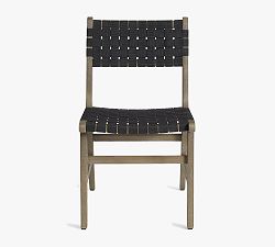 Open Box: Abbott Woven Outdoor Dining Chair - Gray Wash