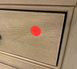 Open Box: Aubrey Modular Media Cabinet Door Base, Right (18"W x 36"H) - Seadrift