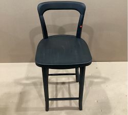 Open Box: Cline Swivel Counter Stool (24") - Charcoal