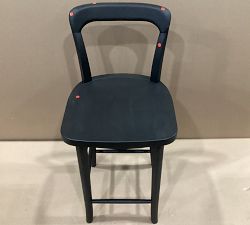 Open Box: Cline Swivel Counter Stool (24") - Charcoal