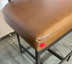 Open Box: Lowen Leather Counter Stool - Signature Maple, Bronze