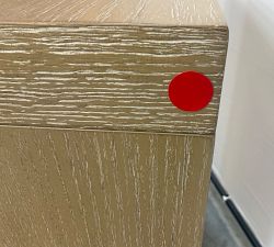 Open Box: Modern Farmhouse Wine Fridge Cabinet (34") - Fog