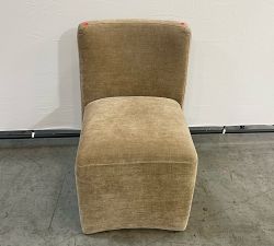 Open Box: Royce Upholstered Desk Chair - Performance Luxe Chenille Golden Wheat