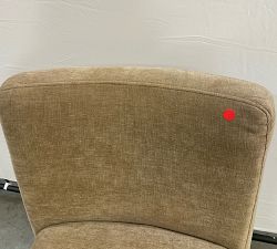 Open Box: Royce Upholstered Desk Chair - Performance Luxe Chenille Golden Wheat