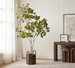Faux Aspen Leaf Tree