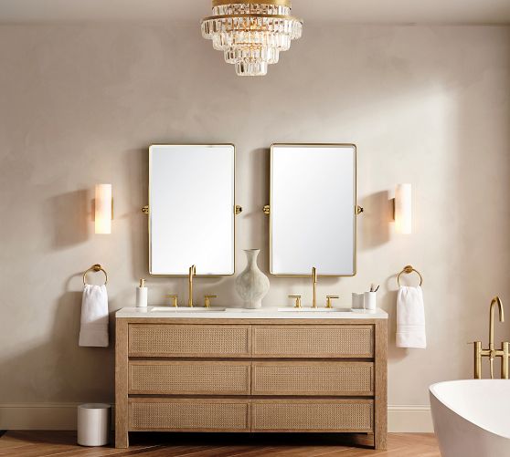 Crystal Chandeliers & Lamps | Crystal Light Fixtures | Pottery Barn