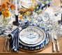 Linden Floral Embroidered Cotton Table Runner