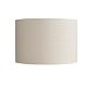 Gallery Textured Linen Straight-Sided Lamp Shade (13"-19'')