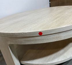 Open Box: Aptos Round Coffee Table (40") - Sandwash