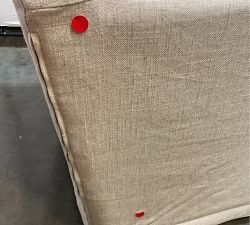 Open Box: Ayden Square Arm Slipcovered Swivel Glider - Performance Everydaylinen™ Oatmeal