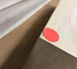 Open Box: Blair Herringbone Shoe Bench (36") - Washed Oak