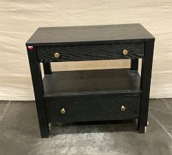 Open Box: Calistoga Nightstand (28") - Dusty Charcoal