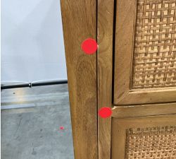 Open Box: Channing Keyhole Desk (64"W x 30"H) - Midland Amber