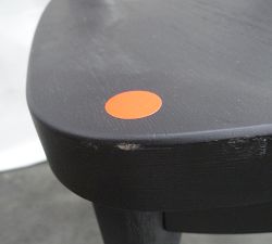 Open Box: Cline Bistro Dining Chair - Charcoal