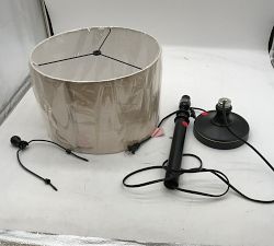 Open Box: Fig Iron Adjustable Table Lamp (28") - Antique Bronze, Oatmeal