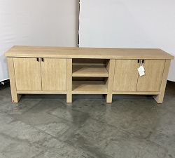 Open Box: Modern Farmhouse Media Console (77.5") - Fog