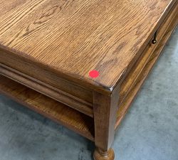 Open Box: Summerville Rectangular Coffee Table (48"W) - Tuscan Brown