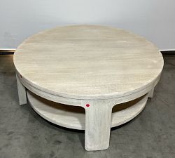 Open Box: Aptos Round Coffee Table (40") - Sandwash