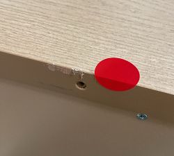 Open Box: Aubrey Modular Media Cabinet Right Door Base - Seadrift