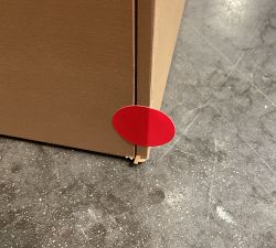 Open Box: Aubrey Modular Media Cabinet Right Door Base - Seadrift