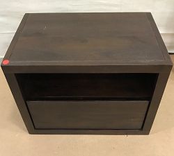 Open Box: Cayman Nightstand without Glass (27") - Coffee Bean