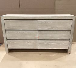 Open Box: Newport 6-Drawer Wide Dresser (64") - Mist