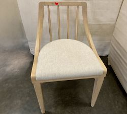 Open Box: Vintners Spindled Dining Chair - Rustic Linen Parchment, Savanna