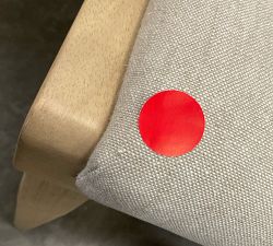 Open Box: Vintners Spindled Dining Chair - Rustic Linen Parchment, Savanna